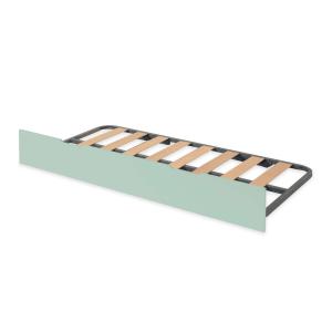 Cama nido para cama montessori 90x200 cm verde-menta