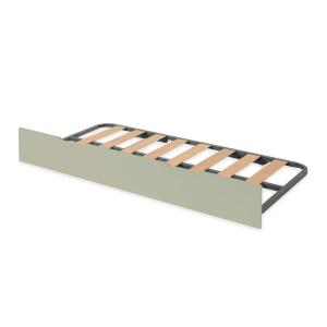 Cama nido para cama montessori 90x200 cm verde-oliva