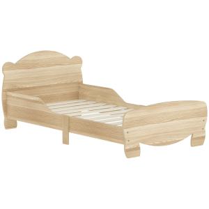 Cama para niños 143.5x80x55 cm madera natural