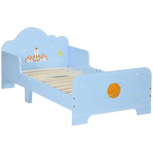 Cama para niños azul 143 x 74 x 59 cm