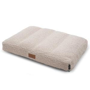 Cama para perros beige 80 x 60 x 10 cm