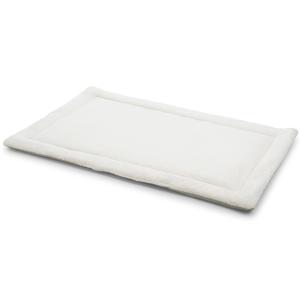 Cama para perros blanca 100 x 68 x 2,5 cm