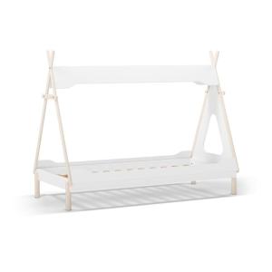 Cama Tipi madera, blanco, 210 x 165 x 104