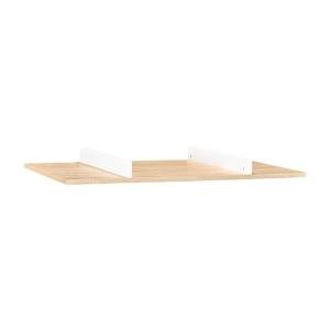Cambiador de madera marrón para cómoda
