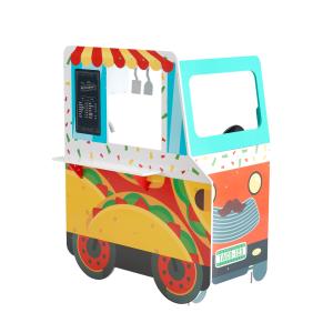 Camión de tacos juguete niños, 96cm, multicolor