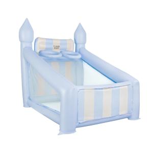 Canasta Hinchable Grande PVC con Hinchador, Azul