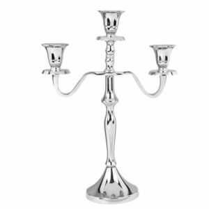 Candelabro de 3 brazos H 34 cm