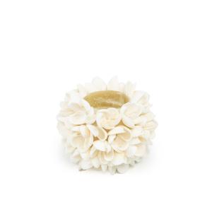 Candelabro de concha blanco