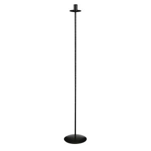 Candelabro de metal negro alt. 90