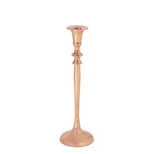 Candelabro decorativo de aluminio cobre h30