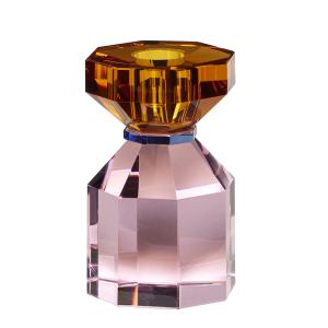 Candelabro naranja/rosa