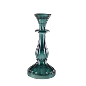 Candelabro turquesa modelo pequeño h21cm