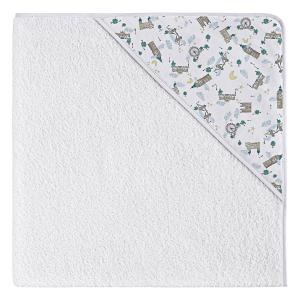 Capa de baño bebe con capucha. 100% algodón inglaterra verd…