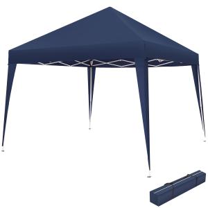 Carpa 3 x 3 m bolsa de transporte, cuerdas tensoras y pique…