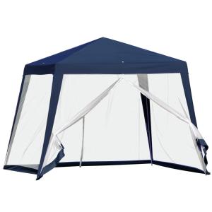 Carpa de jardín 300x300x245 cm azul