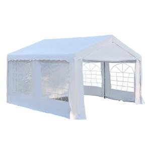 Carpa de jardín blanco 400 x 400 x 280 cm