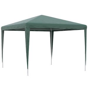 Carpa desmontable 293x293x252 cm verde