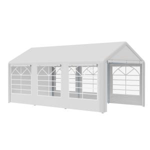 Carpa para fiestas 600x300x280 cm blanco