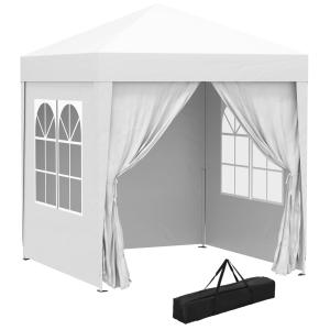 Carpa plegable 200x200x240 cm blanco