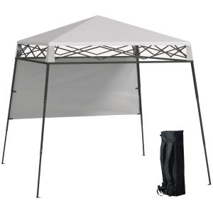 Carpa plegable 220x220x200 cm blanco