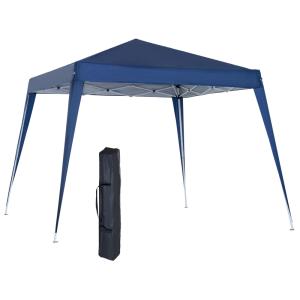Carpa plegable 240x240x250 cm azul