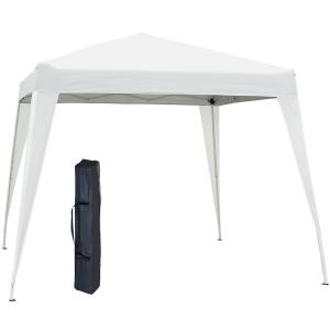 Carpa plegable 240x240x250 cm blanco