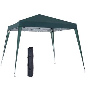 Carpa plegable 240x240x250 cm verde