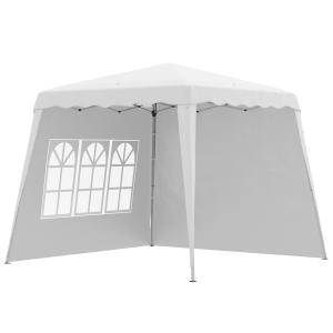 Carpa plegable 289x289x250 cm blanco