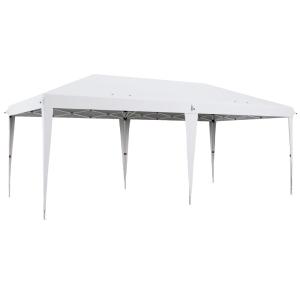 Carpa plegable 585x295x270 cm blanco