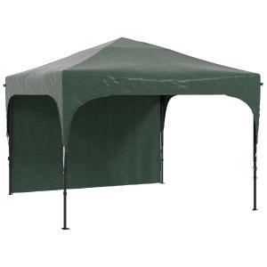 Carpa plegable verde 300 x 300 x 265 cm