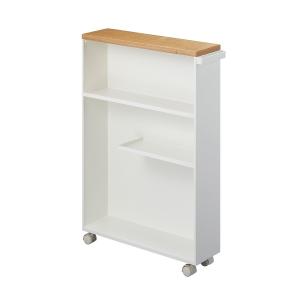 Carrito de baño semi-cerrado - l46 cm - blanco