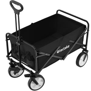 Carrito de mano plegable con freno y capacidad de carga 80…