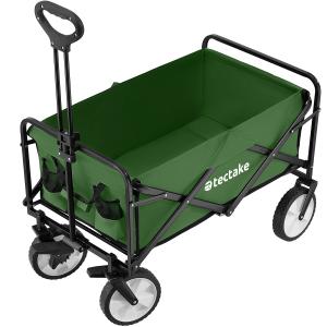 Carrito de mano plegable con freno y capacidad de carga 80…