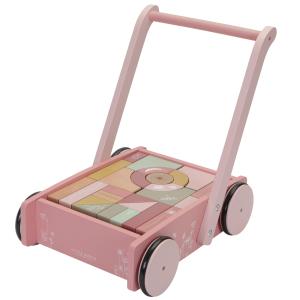 Carro andador de bloques de construcción Wild Flowers