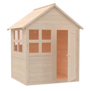 Casita infantil   suelo madera marrón FSC®