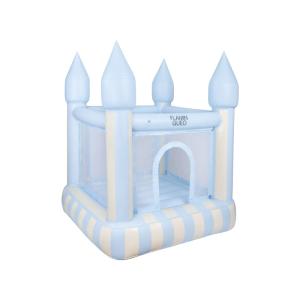 Castillo Hinchable PVC con Hinchador, Azul