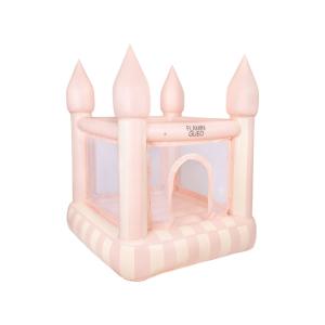 Castillo Hinchable PVC con Hinchador, Rosa