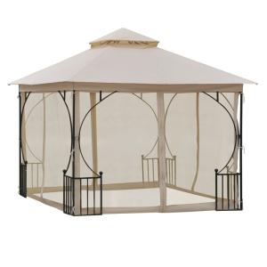 Cenador 295x295x275 cm beige