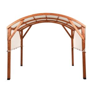 Cenador  Madera de abeto 303 cm 300 cm Marrón Beige