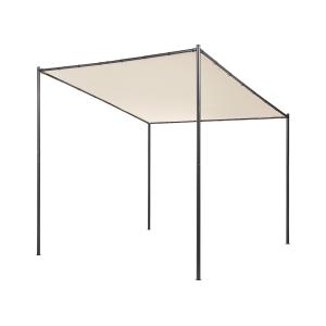 Cenador metal 282 cm 294 cm beige