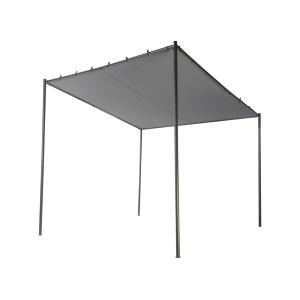 Cenador  Metal 282 cm 294 cm Gris oscuro