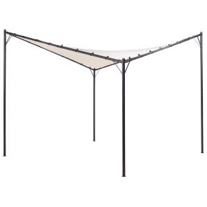 Cenador metal 300 cm 300 cm beige