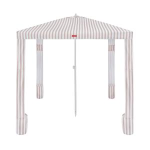 Cenador playa jardín poliéster aluminio UPF50  beige