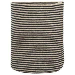 Cesta algodón negro