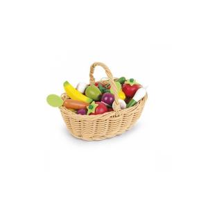 Cesta de 24 frutas y verduras