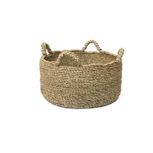 Cesta de almacenamiento de sisal