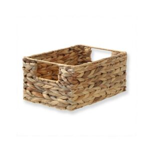 Cesta de jacinto de agua estructura de metal - 13 cm de alt…