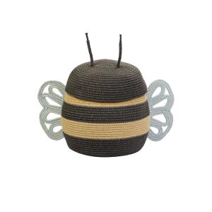 Cesta mamá abeja de algodón miel ø 30 x 32 cm