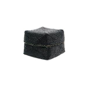 Cestas de cuantas negro 10x10