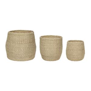 Cestas naturales (juego de 3)